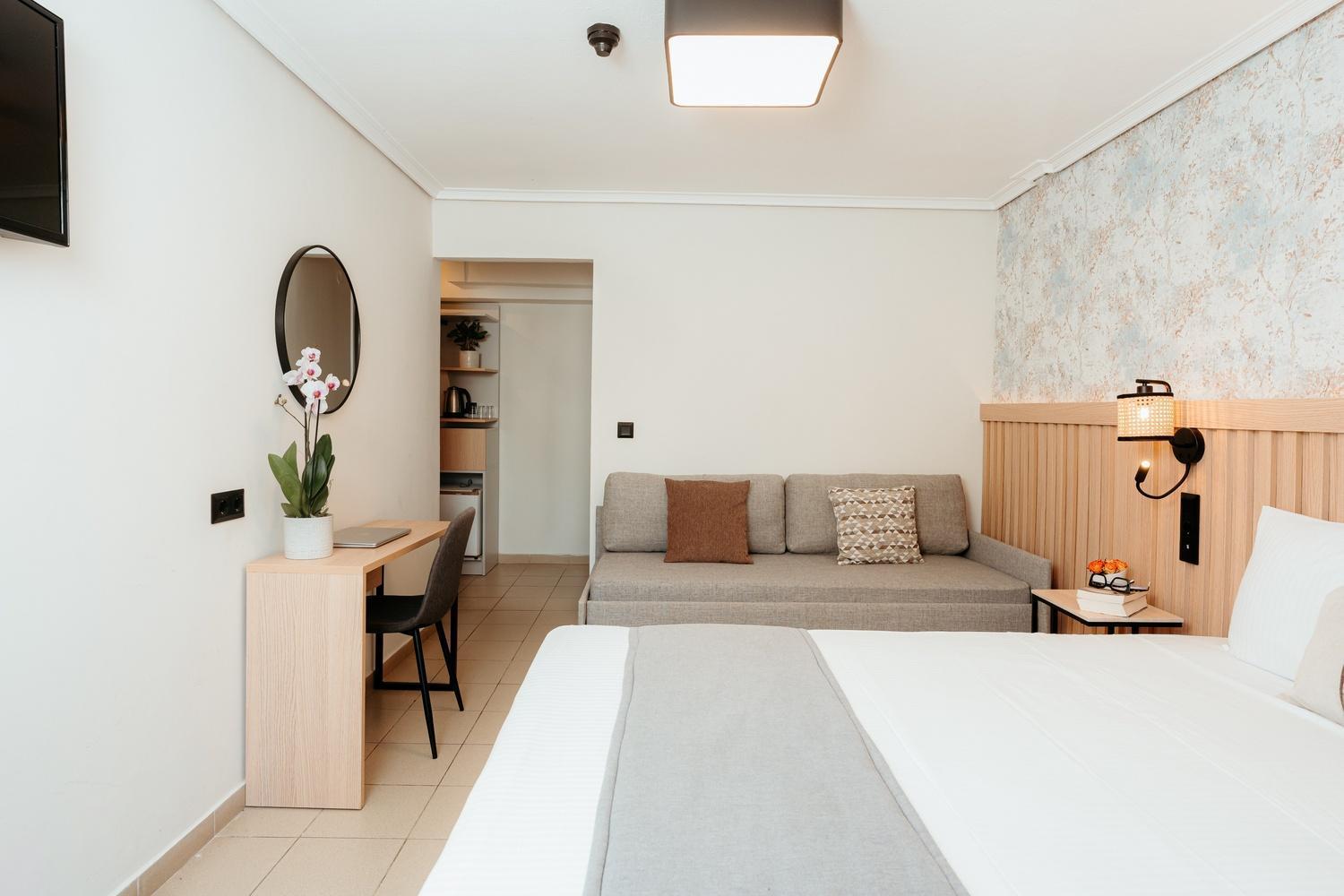 Aqua Beachfront Elegant Hotel Olympiakí Aktí Kültér fotó